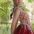 Navratri Maroon Cotton Poly Embroidered Lehenga Choli