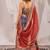 blue crepe printed digital print circular lehenga Lehenga Choli for Navratri - full stitched free size