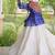 Navratri White Cotton Poly Plain Lehenga Choli