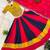 Navratri Multicolor Cotton Poly Embroidered Lehenga Choli - full stitched free size