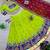 Navratri Lime Rayon Embroidered Lehenga Choli - full stitched free size