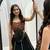 Navratri Black Cotton Poly Printed Lehenga Choli