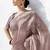 mauve silk blend designer border with sequience work festive wear saree 