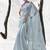 steel blue silk blend designer border festive wear saree 