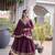 Muslin Cotton Lehenga Choli Set With Mirror Work And Kodi Lace