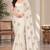 Women luxury satin bits work embellished designer saree