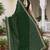 Bottle green sequin embroidered work georgette designer saree for women
