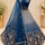 Teal Color Thread,Sequins,Motif And Sequins Work Net Lehenga Choli