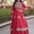 Kora Cotton Lehenga Choli Set With Zari And Mirror Lace Work
