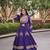 Kora Cotton Lehenga Choli Set With Zari And Mirror Lace Work