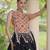 Kora Cotton Lehenga Choli Set With Zari And Mirror Lace Work