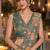 rama floral embroidered patch nc satin ready to wear party wear saree with stitched blouse