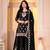 Designer sharara suit with sequence and embroidered work
