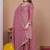 Designer sharara suit with sequence and embroidered work