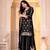 Designer sharara suit with sequence and embroidered work