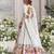 White Navratri Lehenga Choli With Dupatta