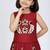 Maroon south indian embrodairy pattu pavadai silk blend readymade lehenga choli dress for kids
