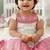 Pink south indian readymade traditional pattu pavadai jacquard frock dress for baby girls