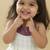 Purple south indian readymade traditional pattu pavadai jacquard frock dress for baby girls