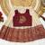 Maroon girls south indian pattu pavadai | traditional jacquard silk lehenga choli set