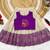 Purple girls south indian pattu pavadai | traditional jacquard silk lehenga choli set