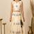 White girls silk blend embrodairy readymade pattu pavadai lehenga choli