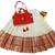 Red indian readymade traditional pattu pavadai tapeta silk lehenga choli dress for kids