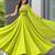 Green Mirror Navratri Lehnega Choli With Dupatta
