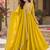 Royal Mustard Yellow Embroidered Antalkali Suit