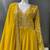 Royal Mustard Yellow Embroidered Antalkali Suit