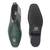 Green serpente leather boots