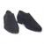Black riviera glamorous velvet wholecut shoes
