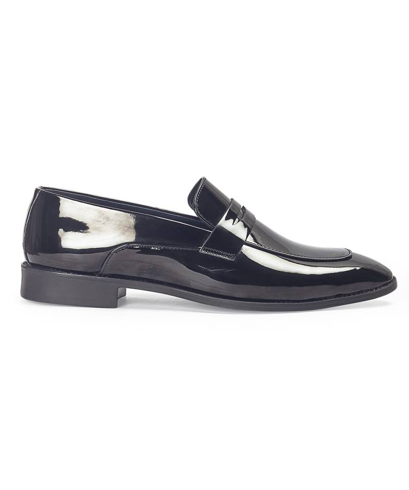 Patent black synthetic slipons