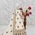 Heavy fendy silk blend embroidery thred and sequnce work off white readymade ethnic gown