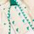 white unstitched thread embroidery with embroidered dupatta cambric dress material