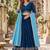 Navy Vichitra Readymade Navratri Lehenga Choli with Embroidery & Sequence Work