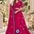 Rani Cotton Readymade Navratri Lehenga Choli with Thread Work