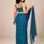 crush silk blend premium partywear saree with sequence blouse