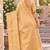 traditional silk blend saree adorned with intricate zari weaving and a beautifully matching blouse