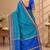 festive silk blend saree crafted with elegant woven borders and a beautifully matching blouse