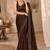 Fandy satin fabric saree featuring all-over intricate jarkan work