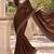 Partywear fandy satin saree featuring jarkan work for a rich and glamorous look
