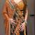 Mustard&Black Rayon Readymade Navratri Lehenga Choli with Embroidery & Mirror Work