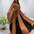 Mustard&Black Rayon Readymade Navratri Lehenga Choli with Embroidery & Mirror Work