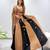 Olive&Black Rayon Readymade Navratri Lehenga Choli with Embroidery & Mirror Work