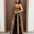 Olive&Black Rayon Readymade Navratri Lehenga Choli with Embroidery & Mirror Work