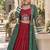 Maroon Rayon Readymade Navratri Lehenga Choli with Kutchi Patchwork