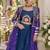 Teal Rayon Readymade Navratri Lehenga Choli with Kutchi Patchwork