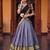 Tradition South Style Poly Cotton Half Saree