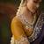 lavender viscose zari heavy embroidery sequince work designer  saree